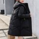 thumbnail image 5 of Chaquetas y abrigos casuales con capucha de manga larga para mujer, cárdigan de invierno de manga larga con bolsillo, chaqueta con capucha cálida, cremallera, blusa lisa con parte superior gruesa, abr, 5 of 8
