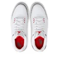 thumbnail image 4 of Ni - ke Ni - ke Air Jordan III 3 Retro White Cement Reimagined DN3707-100 Men's, 4 of 5