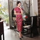thumbnail image 1 of Vestido cheongsam con diez hebillas, cheongsam, ropa de verano, etiqueta larga, corte ajustado, 1 of 6