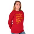 thumbnail image 4 of Flash Gordon Comic Book Characters Long Sleeve TShirt Men Women Brisco Brands X, 4 of 6