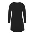 thumbnail image 5 of Leesechin Clearance Women's Sleepwear Set Homewear Loungewear Pocket Printing Sleeveless Casual Nightdress Dresses, 5 of 5