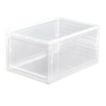thumbnail image 1 of KAKOWELY Durable Plastic Shoe Storage Container with Transparent Design for Easy Access and Home,13.58"X10.63"X7.48", 1 of 5