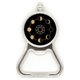 thumbnail image 1 of Sol Luna Totem patrón forma Acero inoxidable Metal cerveza tapa sacacorchos, 1 of 3