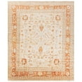 thumbnail image 4 of Safavieh  Couture Hand-knotted Oushak Engela Traditional Oriental Wool Rug with Fringe 9' x 12' 9' x 12' Indoor,Handmade Living Room,Bedroom,Dining, 4 of 5