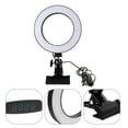 thumbnail image 4 of HLONK Clip-on LED Ring Light 8-inch Live Streaming Fill Light Desktop Selfie Ring Light, 4 of 6