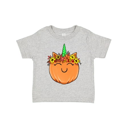 

Inktastic Pumpkin Unicorn for Halloween and Thanksgiving Gift Toddler Boy or Toddler Girl T-Shirt