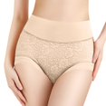 thumbnail image 1 of Eashery Womens Briefs Lace Sleepwear Comfortable Womens Cotton Briefs Beige L, 1 of 4