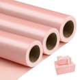 thumbnail image 1 of Papel de regalo NESCCI mate rosa 43 cm x 10 m, 3 rollos, 1 of 7