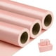 thumbnail image 1 of Papel de regalo NESCCI mate rosa 43 cm x 10 m, 3 rollos, 1 of 7