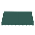 thumbnail image 2 of Awntech 8.375 ft Dallas Retro Fixed Awning Acrylic Fabric, Forest, 2 of 2