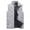 Gray, variant on Mens Jackets Plus Size Solid Sleeveless Cardigan Outerwear Padded Coat