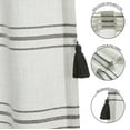 Better Homes & Gardens PolyCotton Light Filtering Stripe Tassels Panel