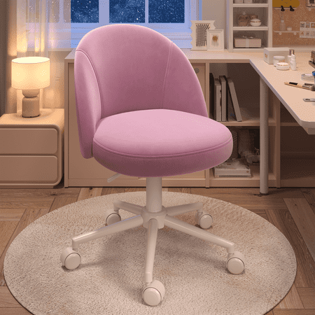 vanity chair with wheels small product