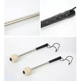 thumbnail image 5 of piezas de baqueta de tambor de bajo con accesorio de percusión de cabeza de fieltro de lana, baqueta de tambor baqueta de tambor martillo de tambor baqueta de tambor Wh, 5 of 5