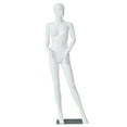 thumbnail image 3 of Female Mannequin Dress Form Display Manikin Torso Stand, Detachable Mannequin Stand Realistic Full Body Mannequin w/Metal Base, White, 3 of 9