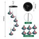 thumbnail image 3 of Charming Wind Chimes Bird Feeders, for Outdoors, SD-03, 3 of 5