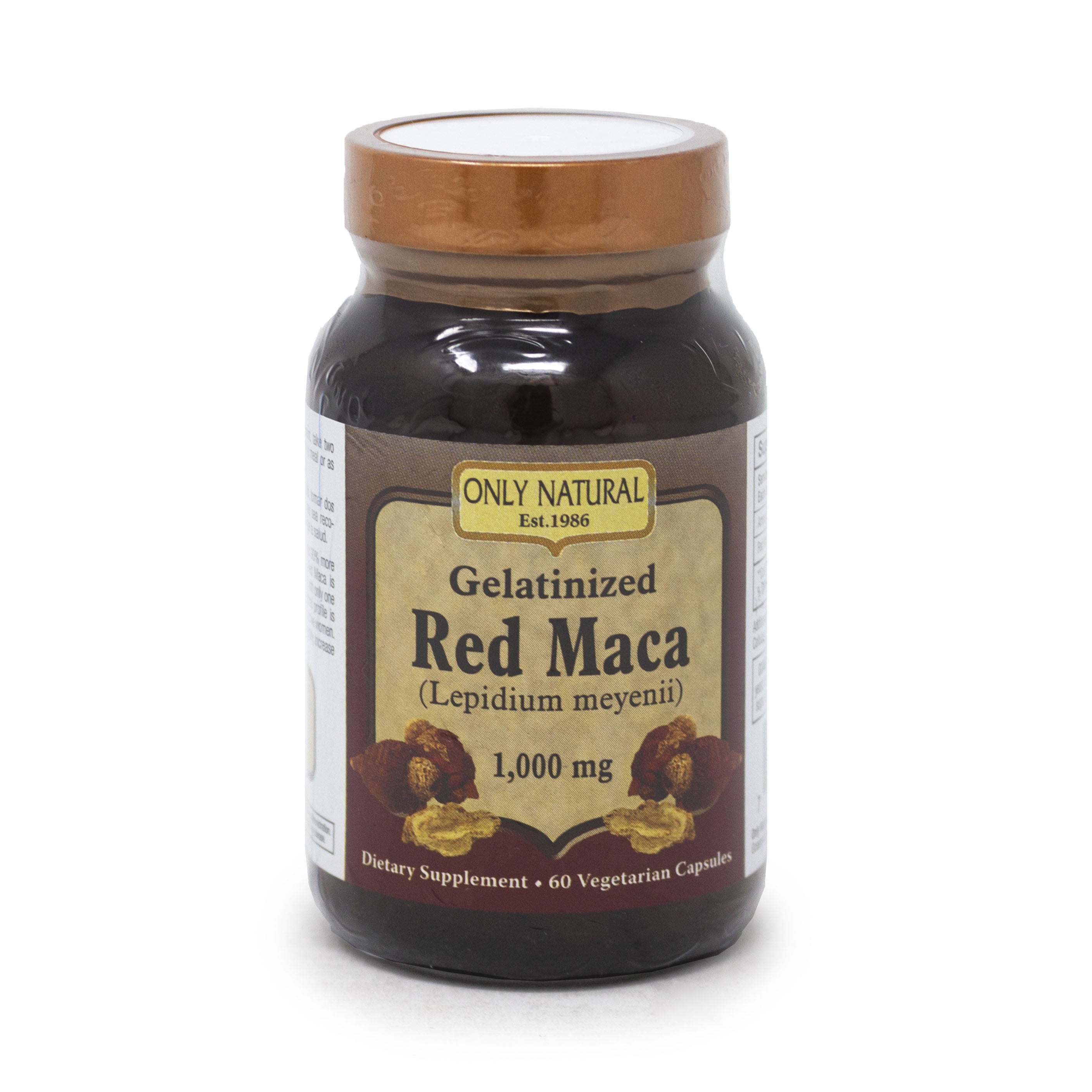 Only Natural Red Maca 60 Capsules