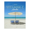 thumbnail image 2 of Destin, Florida, I Need Vitamin C, Beach Chairs and Umbrella (1000 Piece Puzzle, Size 19x27, Challenging Jigsaw Puzzle for Adults and Family, Made in USA), 2 of 4