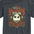 thumbnail image 3 of The Nightmare Before Christmas - Halloween Town Sign - Men's Short Sleeve Graphic T-Shirt, 3 of 5