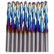 thumbnail image 3 of Fresa de acero de tungsteno BuyWeek 10 piezas brocas de enrutador en espiral de tungsteno, 3 of 12