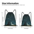 thumbnail image 2 of Bingfone Farm Dog Duck Moonlight Drawstrings Backpacks Bags for Men Women Gym Drawstrings Bag-Small, 2 of 6