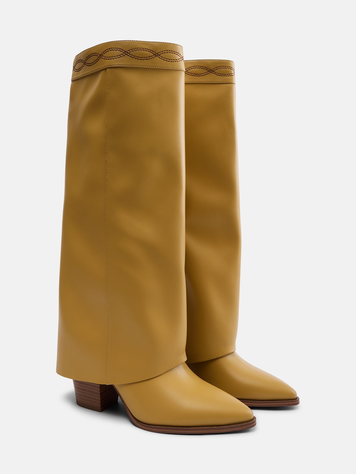 No Boundaries Women's Tall Foldover Cuff Boots