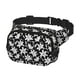 thumbnail image 2 of Fotbe Lilies Flowers Cangurera Cuadrada con Estampado de Doble Capa, Bolsa de Cintura Ajustable Mini para Hombres y Mujeres, 2 of 9