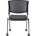 thumbnail image 4 of Lorell LLR41848 Nesting Folding Chair, Black, 4 of 7