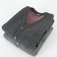 thumbnail image 6 of Men's Fleece-Lined Vest Soft Warm Vest with Pockets, 6 of 7