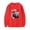 Red, variant on Gachiakuta Merch Long Sleeve Crewneck Sweatshirt For Men/Women Unisex Fashion Cosplay Winter Streetwear Top