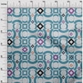 thumbnail image 3 of oneOone Cotton Flex Light Gray Fabric Geometric Quilting Supplies Print Sewing Fabric By The Yard 40 Inch Wide-R2, 3 of 6