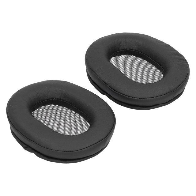 Ear Cushions High Reliability High-quality Artificial Leather Durable In Use Convenient To Use Headset Ear Covers Comfortable To Wear Office For Home