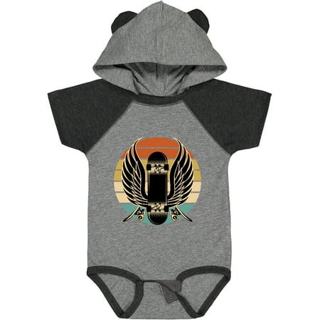 

Inktastic Skateboard Retro Skateboarding Gift Baby Boy or Baby Girl Bodysuit