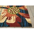 thumbnail image 4 of Nourison South Beach Indoor/Outdoor Traditional Floral Black 5' x 7'6" Area Rug, (5' x 8'), 4 of 7