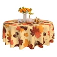 thumbnail image 1 of Mantel SuQKXCo Otoño Hoja de Arce Bellota Impermeable 152 cm, 1 of 7