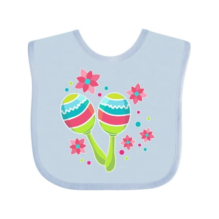 

Inktastic Maracas for Cinco de Mayo Gift Baby Boy or Baby Girl Bib