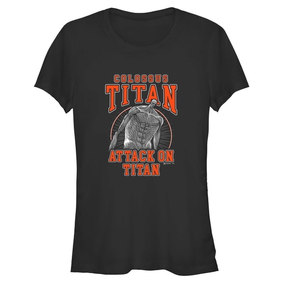 Juniors Attack on Titan Colossus Titan Jersey T Shirt