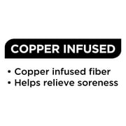Equate Copper Infused Knee Support Compression Sleeve, Large/Extra Large, Unisex