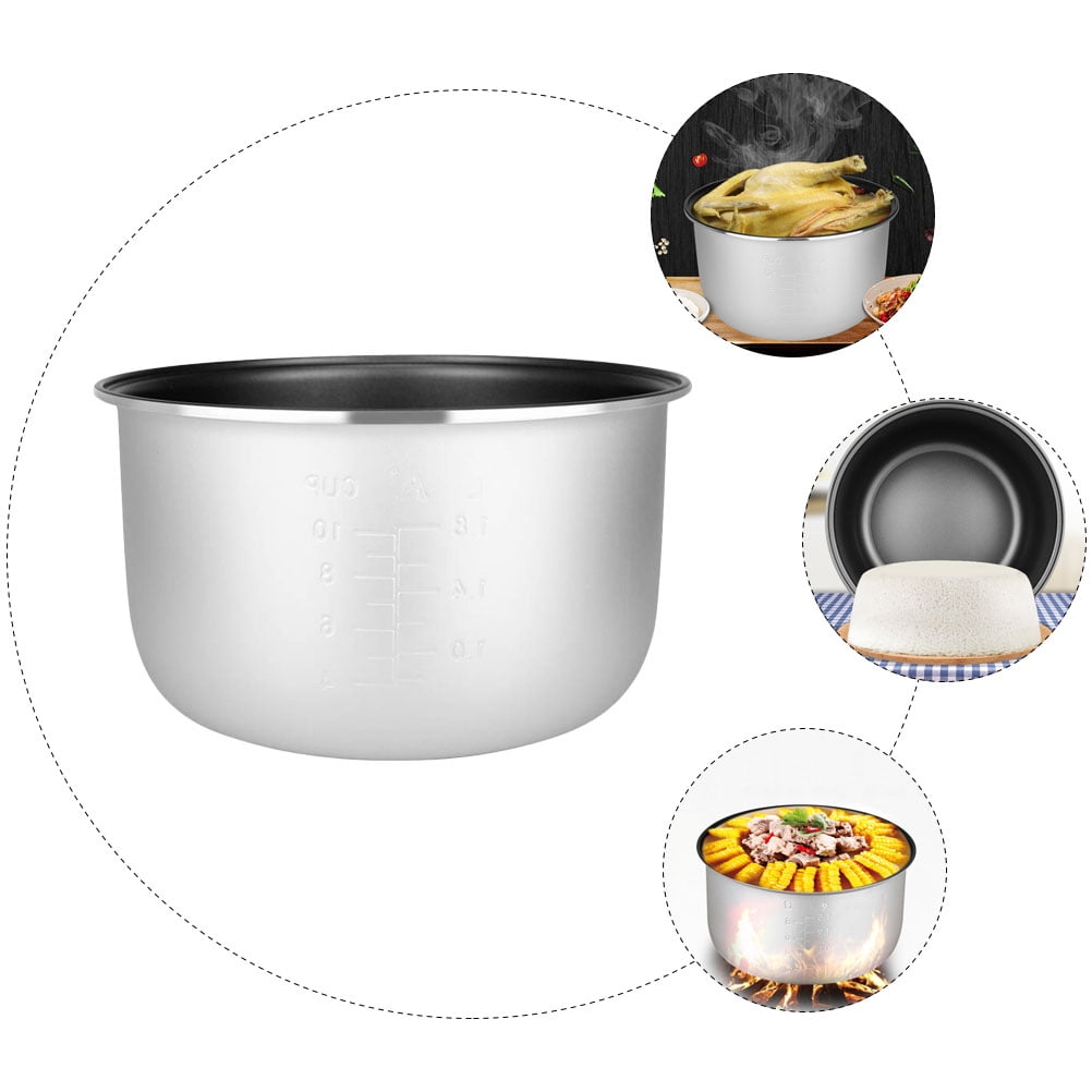 Rice Cooker Inner Pot Inner Cooking Pot Universal Inner Pot Non-Stick Inner Pot Rice Cooker Supply, Size: 23x23x10CM