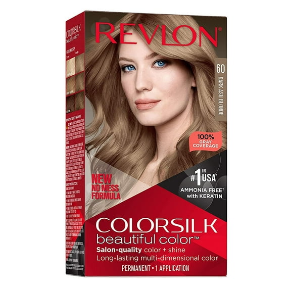 Revlon Colorsilk #60 Dark Ash Blonde (Pack of 3)