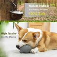 thumbnail image 3 of Juguetes interactivos para perros con sonido chirriante, de goma no tóxica, duraderos y masticables para perros de razas pequeñas, medianas y grandes, que reducen la ansiedad por separación., 3 of 5