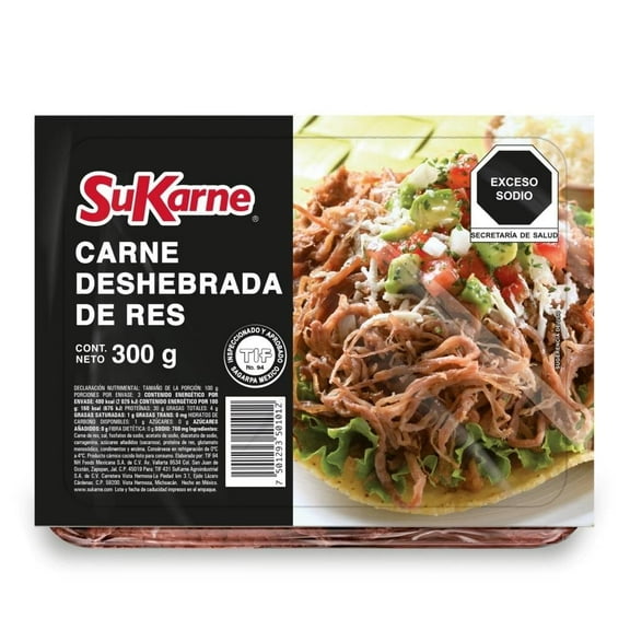 Carne de res SuKarne deshebrada 300 g
