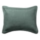thumbnail image 1 of Levtex Home - 100 % lino - Funda de almohada tamaño King - Lino lavado en verde bosque - Tamaño de la funda (36 x 20 pulgadas), 1 of 3