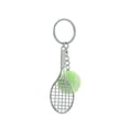 thumbnail image 1 of Guardurnaity Raqueta de bádminton Bolas Llaveros Moda Puerta de casa Volante Llavero Anillo Llavero Colgante Recuerdo Cumpleaños Ropa, zapatos y accesorios Miscelánea Verde Guardurnaity AP018375-03, 1 of 6