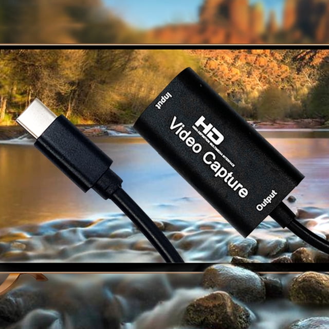 Adaptador de tarjeta de captura de video 4K 1080P Tipo-C USB 2.0 para transmisión en vivo Hugtrwg Nuevos Originales
