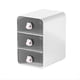 thumbnail image 1 of Organizador de Maquillaje de 3 Niveles, Caja de Almacenamiento de CosméTicos, Organizador de Encimera de BañO, Organizador de Escritorio con Cajones -B, 1 of 5