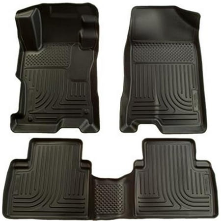 Huskyliner 98441 4 Piece Rubber Floor Liner 44 Black 2012 2015