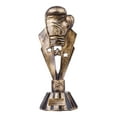 thumbnail image 1 of DOLITY Trophée, Gants de Boxe Imprimés en 3D Sculpture Art Récompense Statue Commémorative pour Bronze, 1 of 9