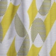 thumbnail image 4 of Designart 'Abstract Retro Geometric Pattern Design II' Mid-Century Modern Curtain Panel, 4 of 5