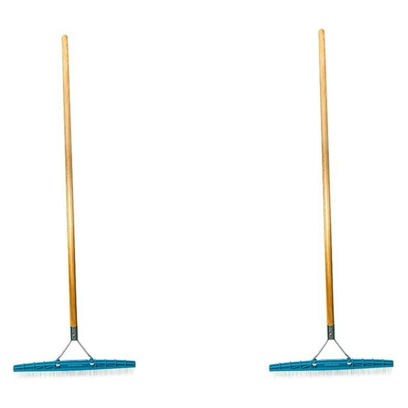 Carpet Rake, 18-Inch Head, 54-Inch Handle (2-(Pack))